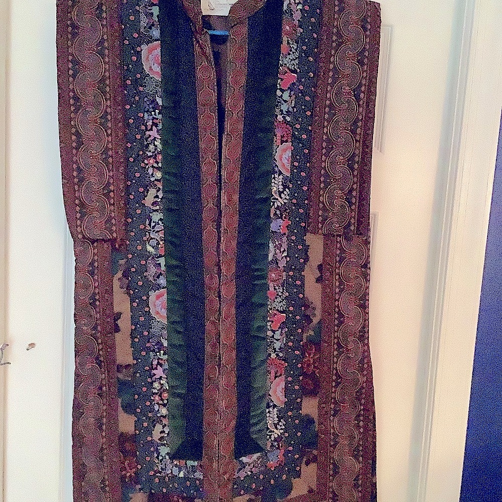 Settles and Seawinds by Vicki Lynn Bardan Long Tunic sz M